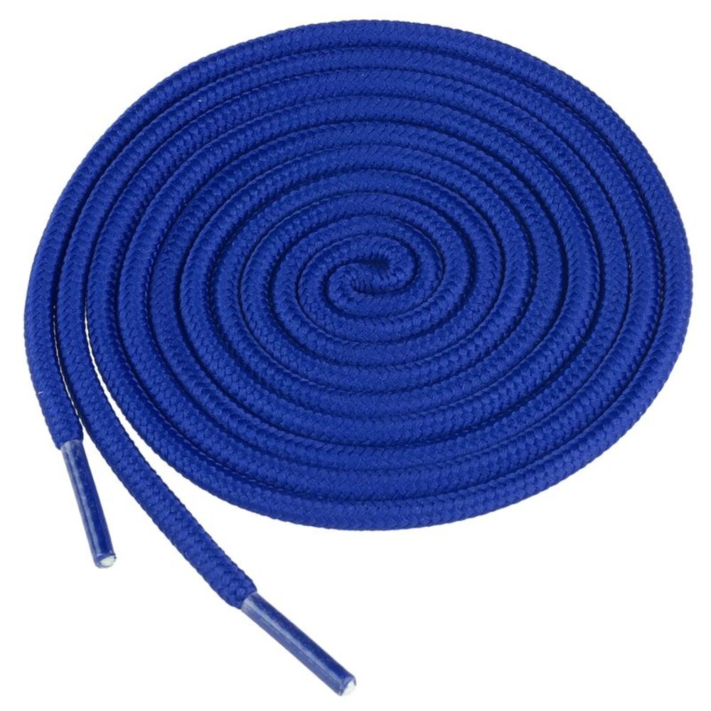 Outdoor Round Shoelaces Sporting Shoe Laces Shoestrings 2 Pairs Royal Blue